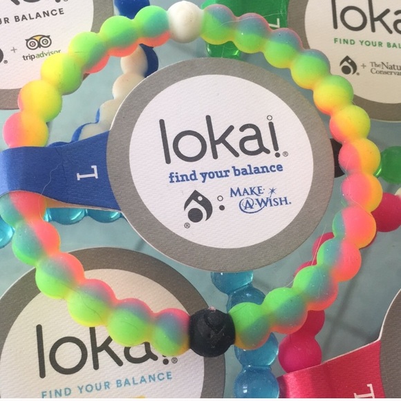 5 Lokai Find Your Balance Charity Sports Bracelets - Picture 2 of 3